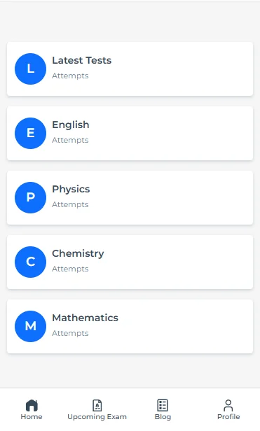 sample papers for LPUNEST