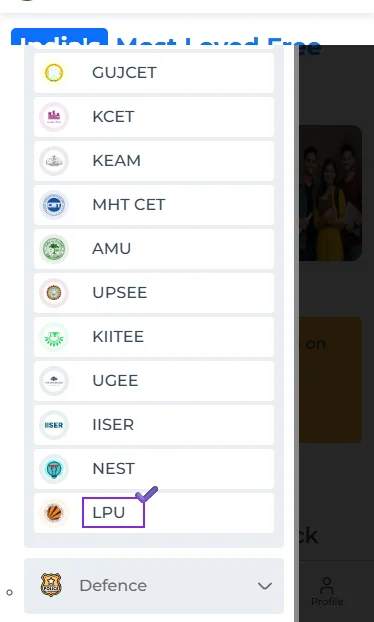 LPUNEST entrance exam sample papers
