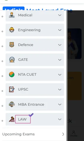 free CLAT mock test​