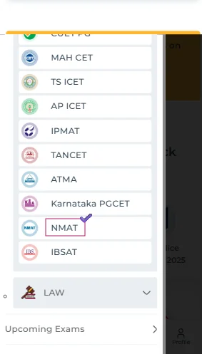 free online mock test for NMAT