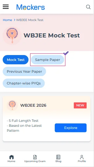 WBJEE Physics sample papers with solutions