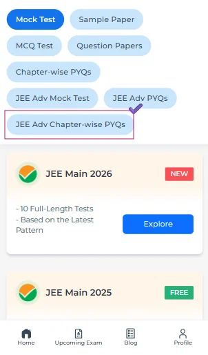 JEE Advanced chapter-wise PYQs with solutions