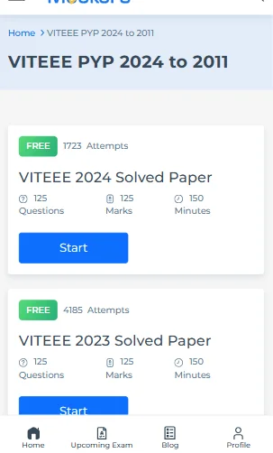 VITEEE old question paper