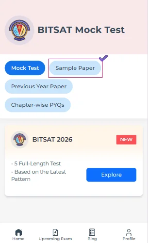 BITSAT Logical Reasoning sample papers with solutions