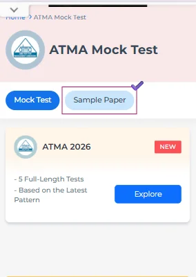 ATMA sample papers online