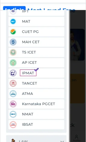 IPMAT mock test online
