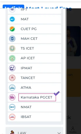 Karnataka PGCET mock test online