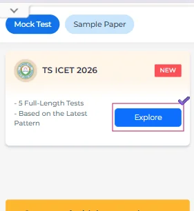 TS ICET mock test free online