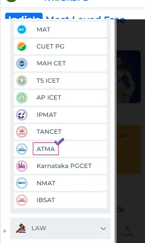 ATMA sample papers with answers