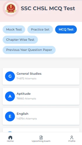 SSC CHSL MCQ Questions