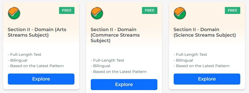 nta CUET mock test 2027