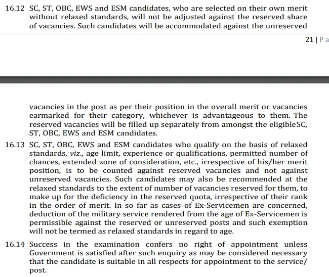 Topics for SSC CPO Exam