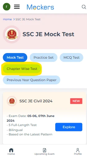 Subject Wise Questions for SSC JE