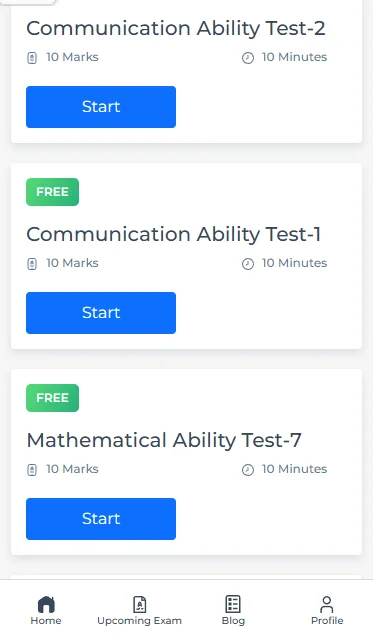 AP ICET exam sample papers