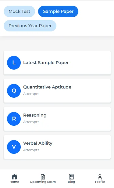 online CMAT Quantitative Aptitude sample papers with answers