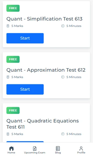 IBPS PO MCQ test 2025