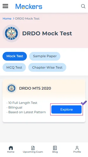 DRDO mock test