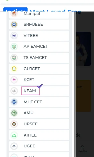 KEAM mock test series