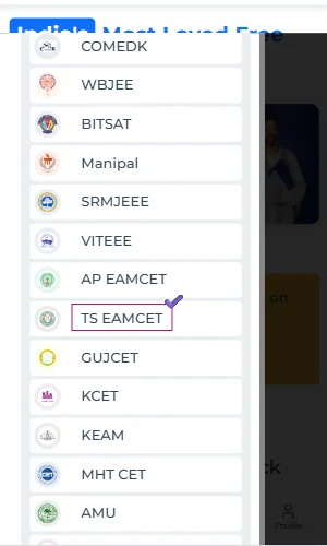TG EAPCET mock test online free​