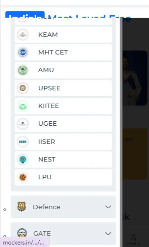 mock test for IISER