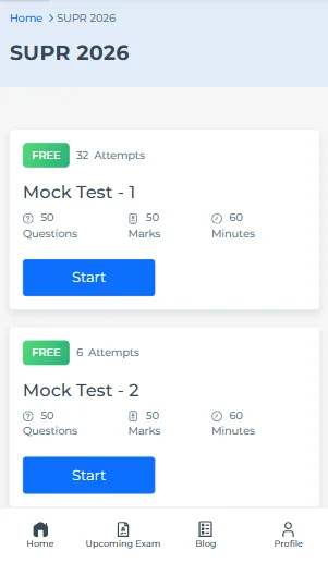 UGEE mock test with answers