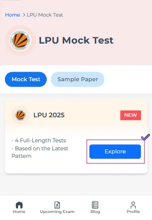 LPUNEST mock test 2026