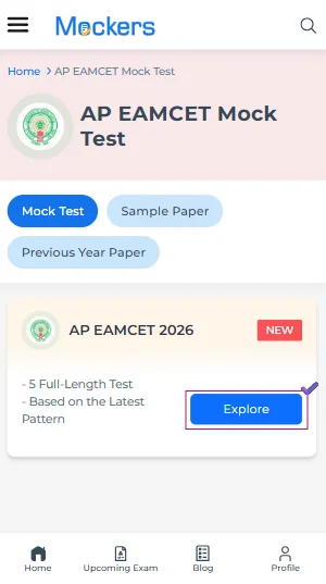 AP EAMCET free mock test