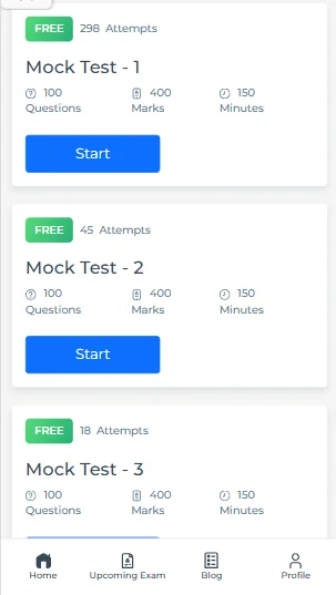 mock test for LPUNEST​