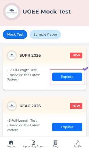 UGEE mock test with answers