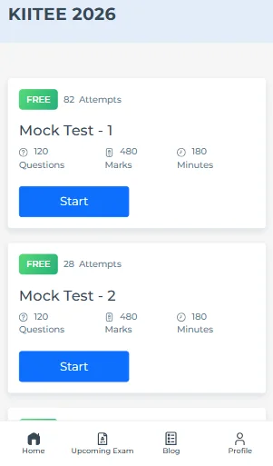 KIITEE online mock test